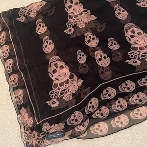 Alexander McQueen silk scarf